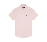 Short Sleeved Oxford Shirt Light Pink XXL