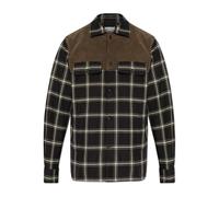 Shirt made from combined materials, male, Alexander McQueen, Casual Shirts, Black, M, Shirts M