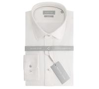 Shirt Michael Kors Cotton Linen Slim Blanc 45
