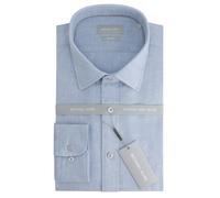 Shirt Michael Kors Cotton Linen Slim Bleu 42