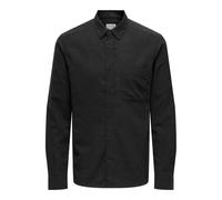 Shirt Only & Sons Gudmund Noir XS