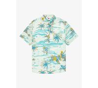 Quiksilver Apero Classic Short Sleeve Shirt Blue S Men