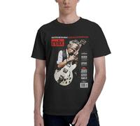 Shirt Richards-Singer Men's Premium Cotton Basic Short Sleeve T-Shirt Black XL