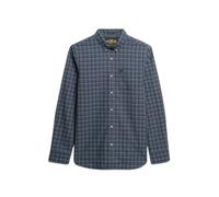 Superdry Premium Long Sleeve Shirt Blue L Men