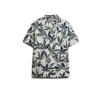 Superdry Cabana Poolside Short Sleeve Shirt White M Men