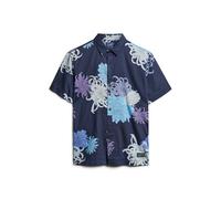 Shirt Superdry hawaïenne Bleu M