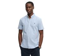 Superdry Preppy Oxford Short Sleeve Shirt Blue S Men