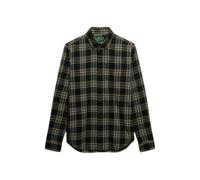 Superdry Vintage Check Long Sleeve Shirt Blue L Men