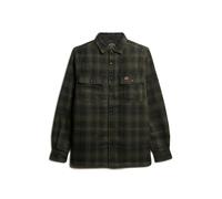 Superdry Wool Miller Overshirt Green S Men