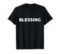 Shirt That Says BLESSING T-Shirt Simple Thanksgiving T-Shirt