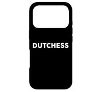 Shirt That Says DUTCHESS T-Shirt Simple County DUTCHESS Case for iPhone 17 Pro