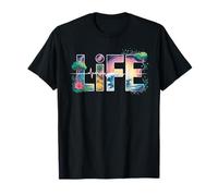 Shirt That says Life Shirt The Word Life T-Shirt