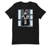 Shirt to Match Foam Psychic Blue - Plague Doctor Graphic Sneaker Tee