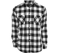 Shirt Urban Classic basic flanell Noir M