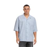 Shirt Urban Classics Boxy Structured Bleu 2XL