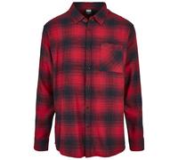 Shirt Urban Classics oversized checked grunge Noir L