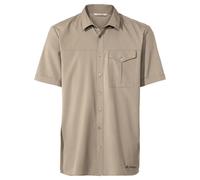 Vaude Rosemoor Ii Short Sleeve Shirt Beige 2XL Men