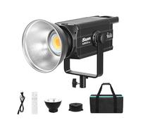 Shirtal COB LED Video Light 320W Silent Two Tone Studio Lights with Bowens Mount 160000Lux/1M 2700K-6500K CRI 97+ Photography Lighting for Video Recording
