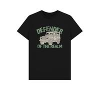 Shirtbox Defender of the Realm 4x4 Off-Road Vehicle Graphic T-Shirt Black