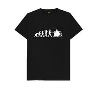 Shirtbox Evolution of A Drummer T-Shirt Black