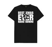 Shirtbox Hans Down Die Hard Christmas T-Shirt Black