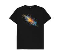 Shirtbox Higgs Boson Particle Physics Graphic T-Shirt Black