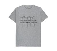 Shirtbox Know How to Use an Iron Funny Golf Slogan T-Shirt Athletic Grey