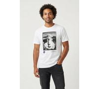 Shirtbox Men's NASA Apollo 11 Rocket Launch Graphic T-Shirt in White | Size: Small Shirtbox White S