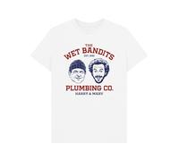 Shirtbox Wet Bandits Christmas T-Shirt White