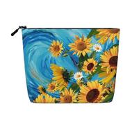 Shirtless Fisher Fake Hemp Faux Hemp Makeup Travel Bag Cosmetic Bag for Women and Girls