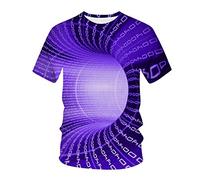 Shirts for Men Mens Shirts Long Sleeve Smart Casual Floral Mens Hawaiian Short Sleeve Pink Henley T Shirt Hawaiian Shirt 5XL Black Checked Short Gift for Men Birthday (Purple,3XL)