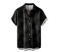 Shirts Men's Loose Fit Short Sleeve Shirt Button Down Short Sleeve Linen Shirts for Men Cotton Spread Collar Beach Shirts Mens Button Down Soft Cotton Linen Shirt Men's Big JANUK40430HOT1490