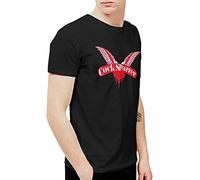 Shirts & Tees Top and Blouse Mens Vintage Cock Sparrer Logo T Shirt Black Black XL