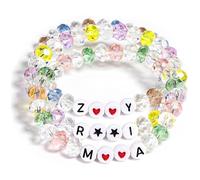 shirylzee 3 Pcs for Korea-K-pop Merch Inspired Bracelets, Stackable Stretch Bracelets, Stretch Friendship Bracelet, Bracelet for Costume Outfit Gifts Accessories Jewelry Birthday Christmas