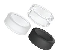 shirylzee 3 Pcs Silicone Ring Protective Cover, Ring Protector Gym for Gym Workouts, Anti Knock, Fall And Scratch, Simple Environmental Friendly, Silicone Rings Protector for Women and Men