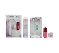 Shiseido Brightening Essentials 4 Piece Gift Set: Serum 50ml - Gel Cream 15ml -