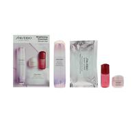 Shiseido Brightening Essentials Eye Gift Set 50ml Gel Cream + 15ml Eye Cream + 15ml Power Infusing Concentrate + Power Brightening Mask
