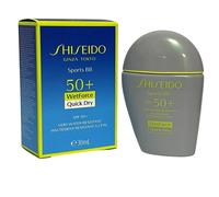 Shiseido Sports BB Cream Wetforce 30ml SPF50+ Quick Dry Dark