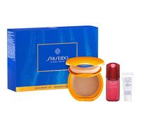 Shiseido Sun-care Sun-make-upTanning Compact Bronze Set Tanning Compact Foundation SPF10 Bronze 12 g + ULTIMUNE Power Infusing Serum 10 ml + Expert Sun Protector Face Cream SPF50+ 5 ml