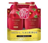 Shiseido - Tsubaki Premium Moist & Repair Shampoo & Conditioner Pump Pair Set - 450ml + 450ml 2024
