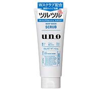Shiseido UNO Face Whip Wash 130g - Scrub (Green Tea Set)