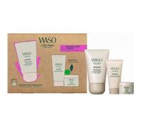 Shiseido Waso Invisible Pore Care Gift Set: Moisturiser 15ml - Cleanser 30ml - Scrub Mask 80ml
