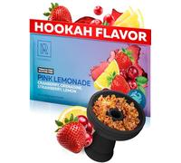 Shisha Flavour Pink Lemonade - 100 Gram - 3.5 ounce Hookah Tobacco Free Molasses - Nicotine Free Shisha with Real Organic Shisha Hookah Flavors