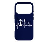 Shisha Hookah Heartbeat EKG Pulse Funny Design Case for iPhone 17 Pro