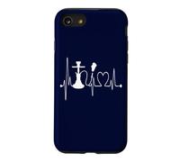 Shisha Hookah Heartbeat EKG Pulse Funny Design Case for iPhone SE (2020) / 7/8