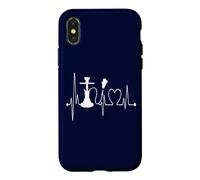 Shisha Hookah Heartbeat EKG Pulse Funny Design Case for iPhone X/XS