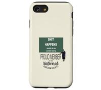 Shit Happens Mostly to Me So Do Not Worry Sarcastic Quote Case for iPhone SE (2020) / 7/8