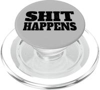 SHIT HAPPENS PopSockets PopGrip for MagSafe