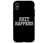SHIT HAPPENS STUFF HAPPENS Case for iPhone X/XS