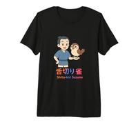 Shita-kiri Suzume Tongue Cut Sparrow Premium T-Shirt